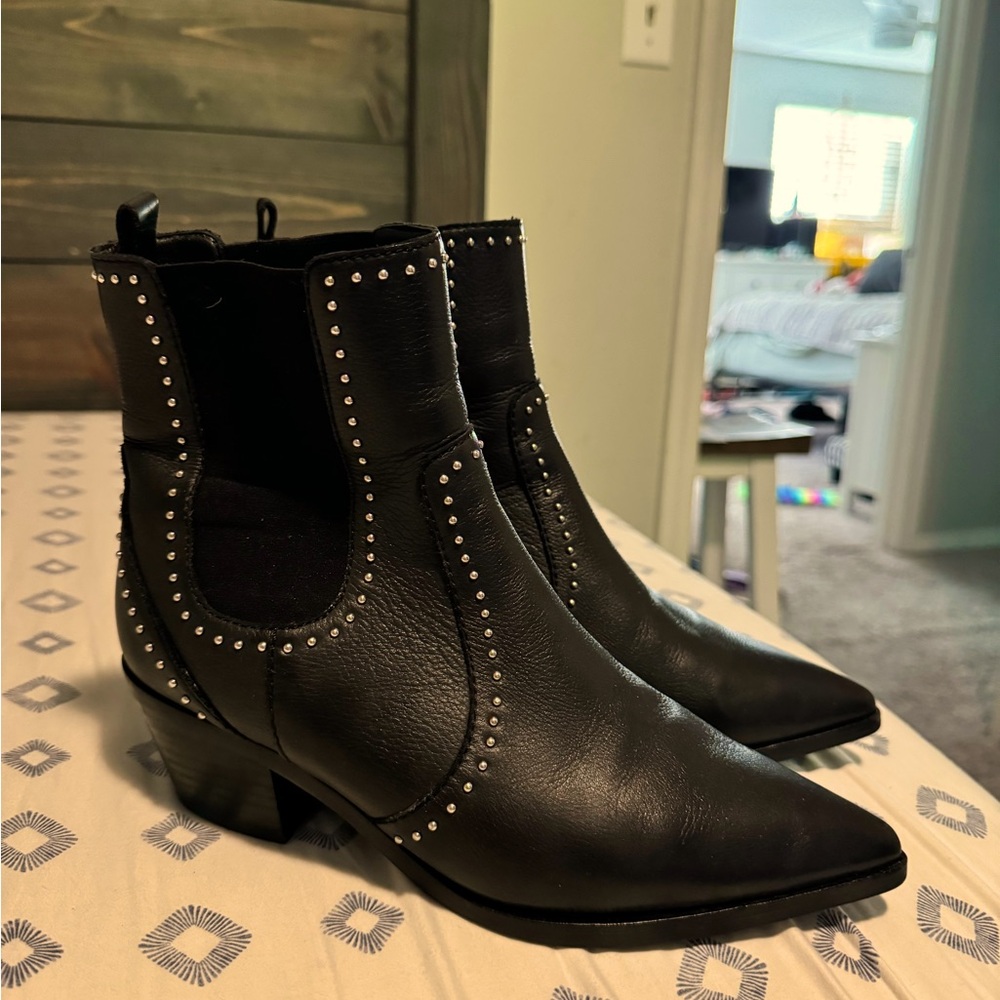 PAIGE Willa Studded Bootie 8.5M